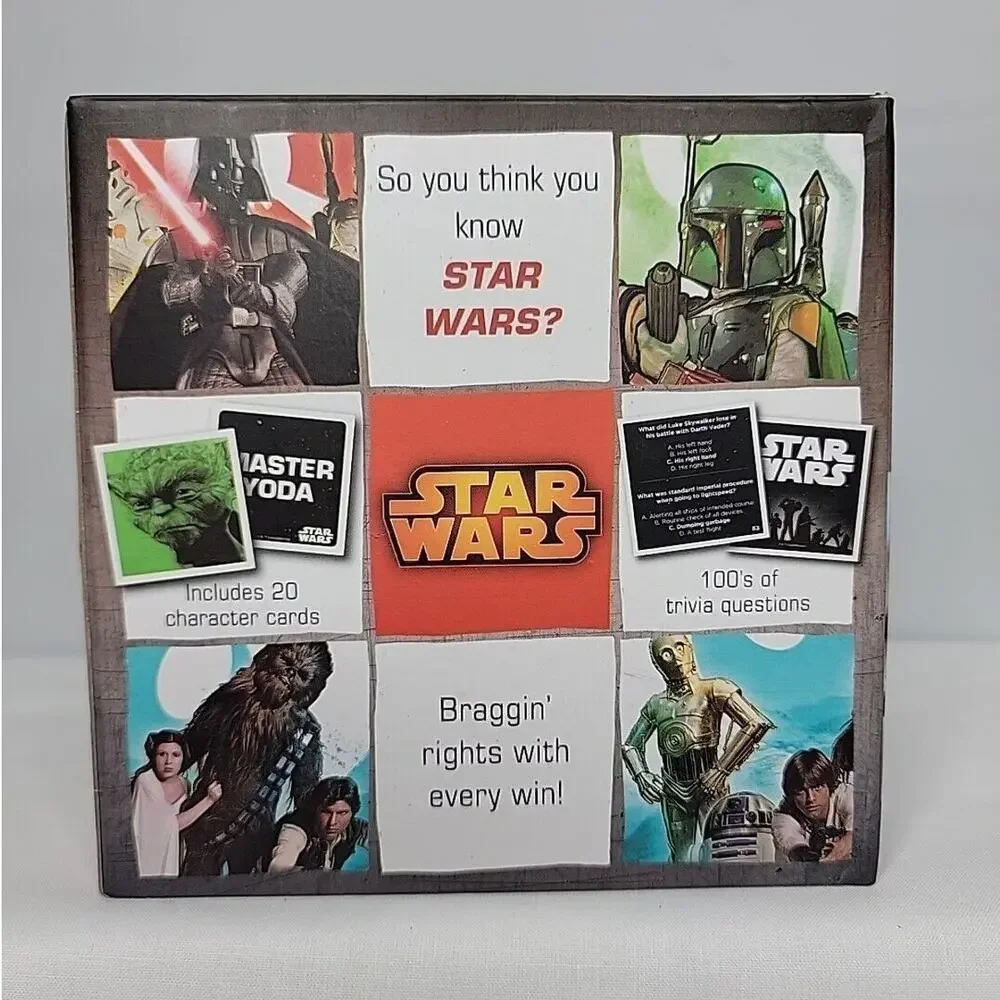 Star Wars Trivia Box - Cardinal Classic Trivia Game‎ - NEW Sealed